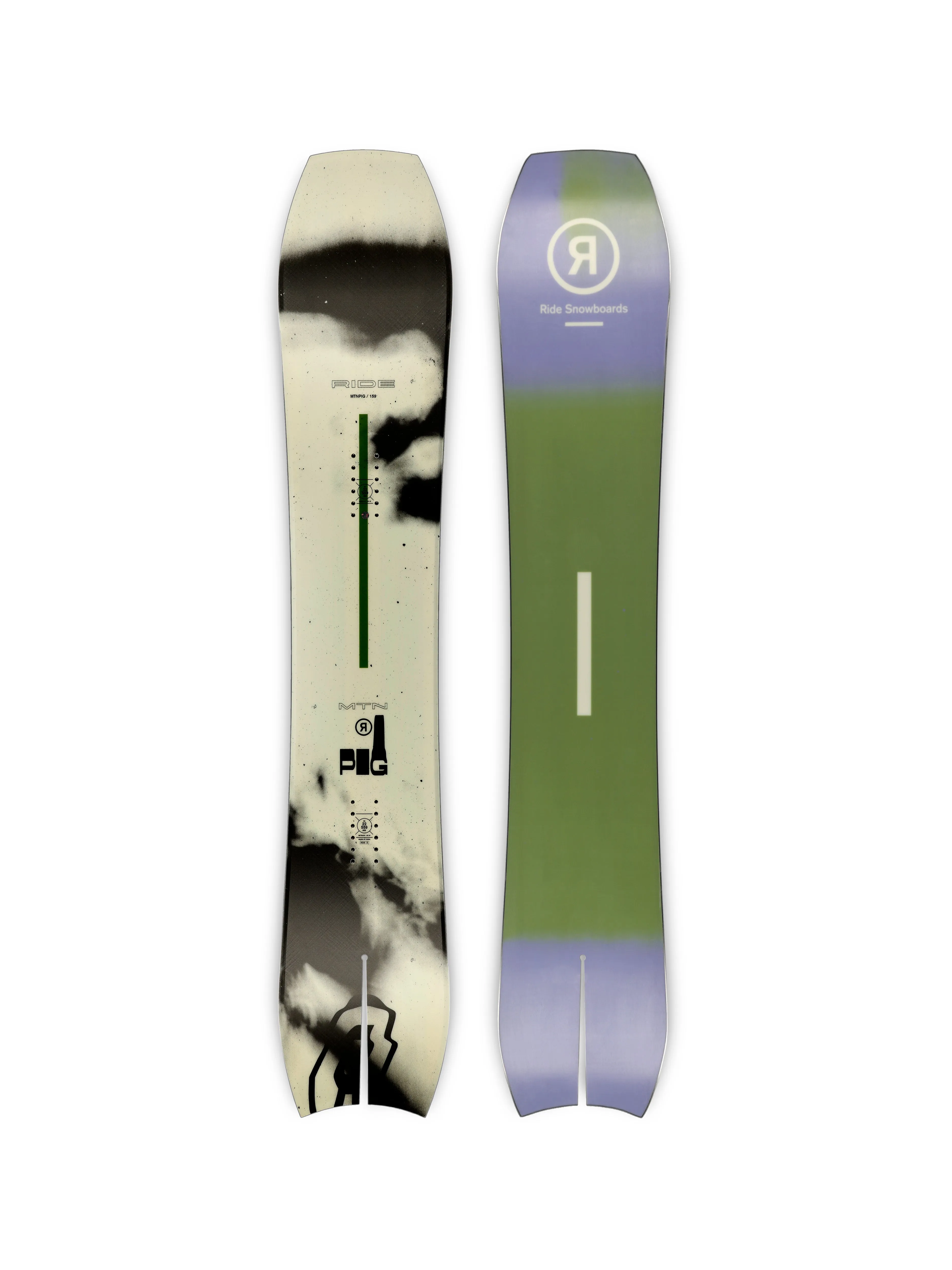 Ride MTNPIG Unisex All Mountain Powder Snowboard