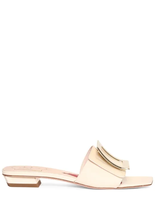 Roger Vivier   25mm Biki love patent leather mules 