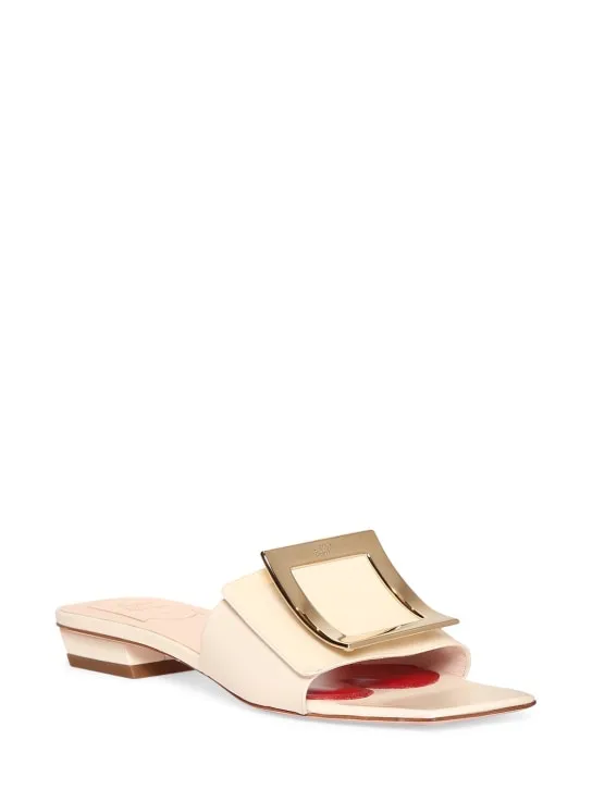 Roger Vivier   25mm Biki love patent leather mules 