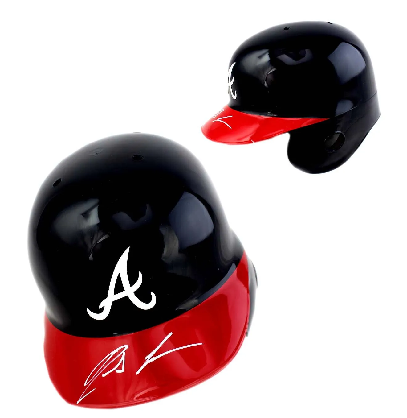 Ronald Acuna Jr. Atlanta Braves Fanatics Authentic Autographed Replica Batting Helmet