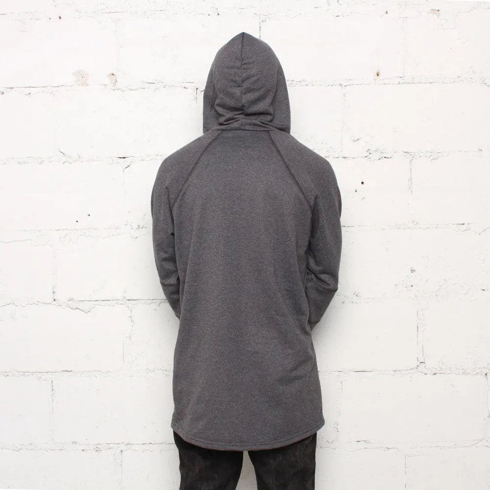 Rudimental Paneled Terry Hoodie Charcoal