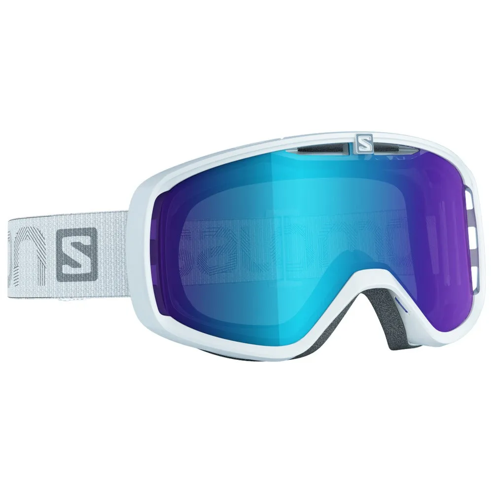 Salomon Photo XF Snowboard/Ski Goggles - White/AW Blue