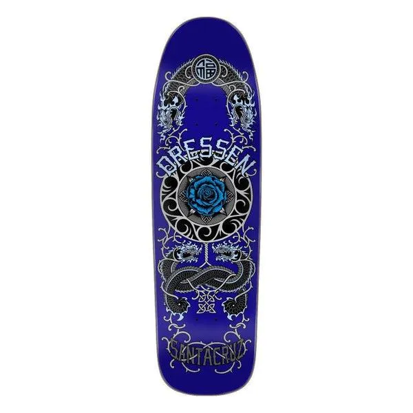 Santa Cruz Skateboards Eric Dressen Rose Crew Shaped Deck 9.31