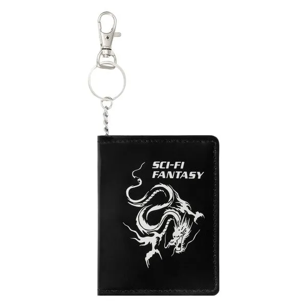 Sci-Fi Fantasy Skateboards Dragon Wallet Black