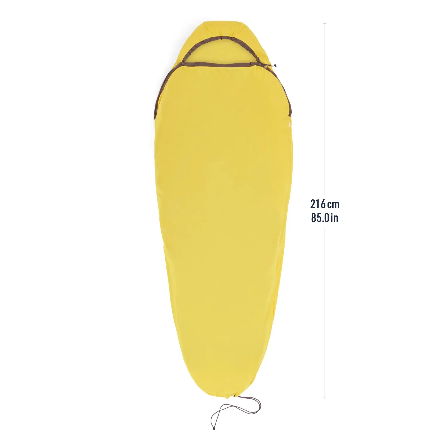 Sea To Summit Reactor Extreme Sleeping Bag Liner Standard Sulphur Yellow | Buy Sea To Summit Reactor Extreme Sleeping Bag Liner 