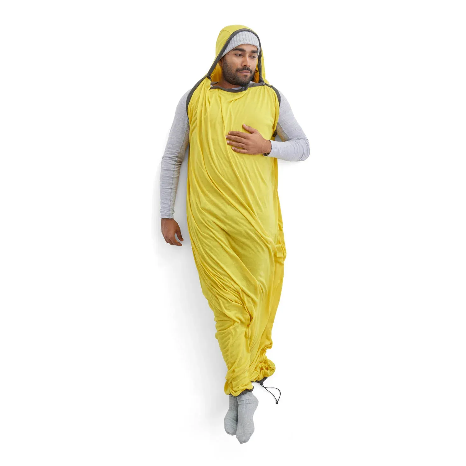 Sea To Summit Reactor Extreme Sleeping Bag Liner Standard Sulphur Yellow | Buy Sea To Summit Reactor Extreme Sleeping Bag Liner 