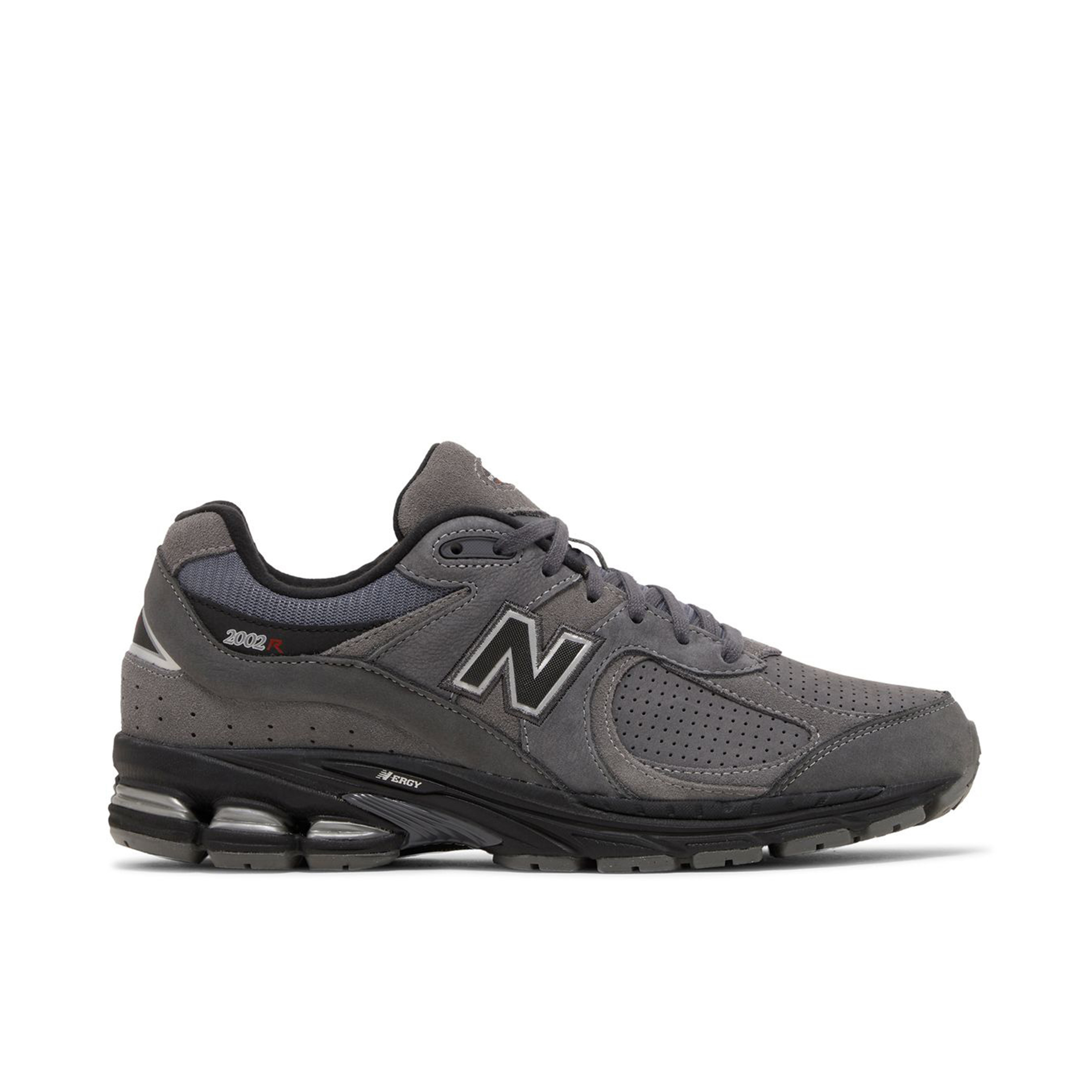 Shop New Balance 2002R Dark Grey Black on Laced | M2002REH