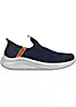 Skechers Boys Blue Ultra Flex 3.0 Smooth Step Slip Ins Trainers