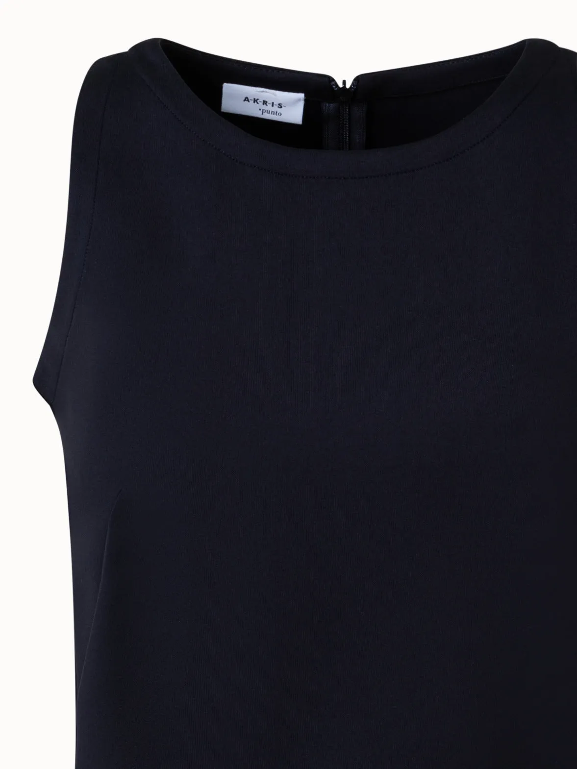 Sleeveless Neoprene Top