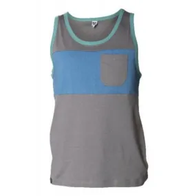 Snap  Two-Colored Pocket Tank Top - Canottiera - Uomo