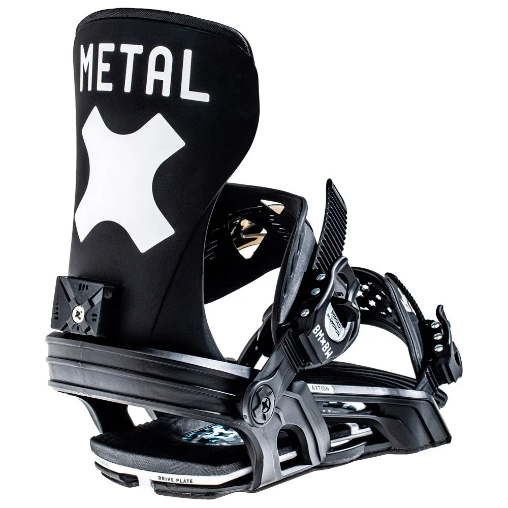 Snowboard binding Bent Metal ---Axtion Black