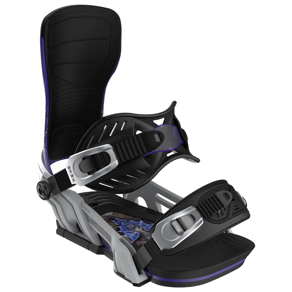 Snowboard binding Bent Metal ---Transfer Grey Purple