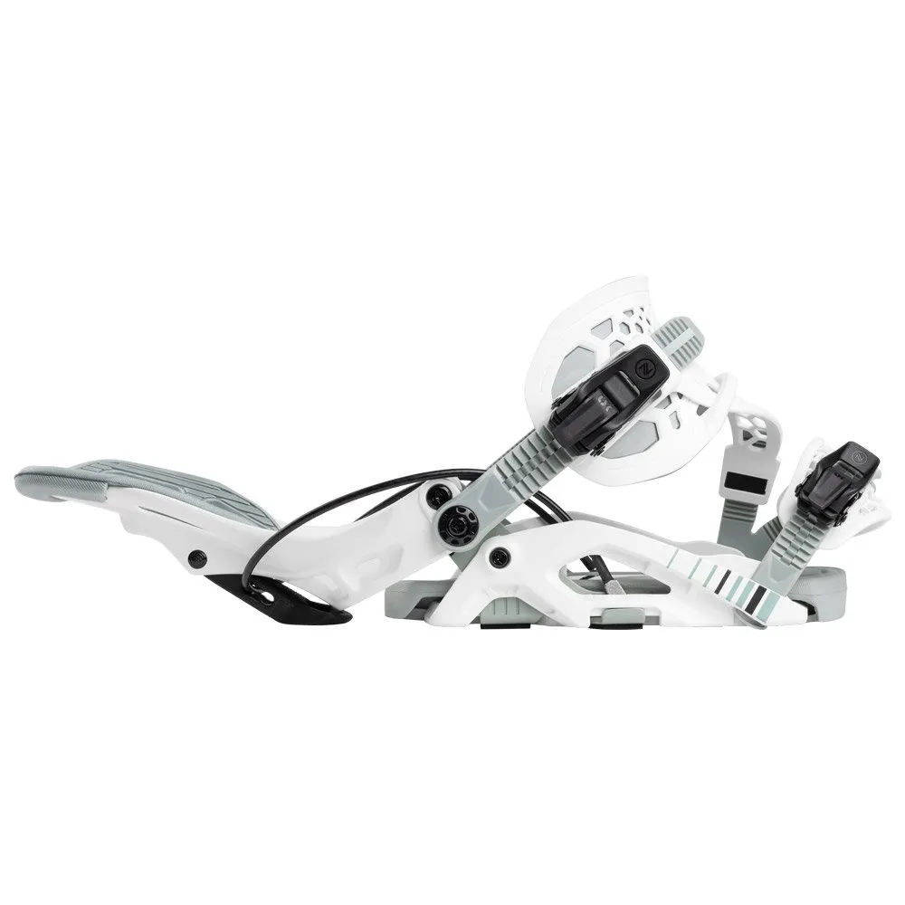 Snowboard binding Flow ---Fuse Hybrid White