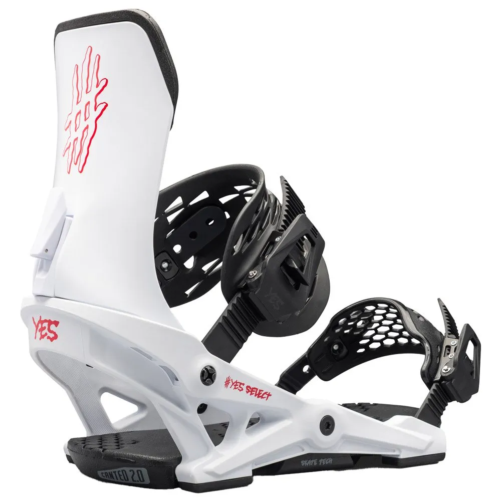 Snowboard binding Yes ---Select White