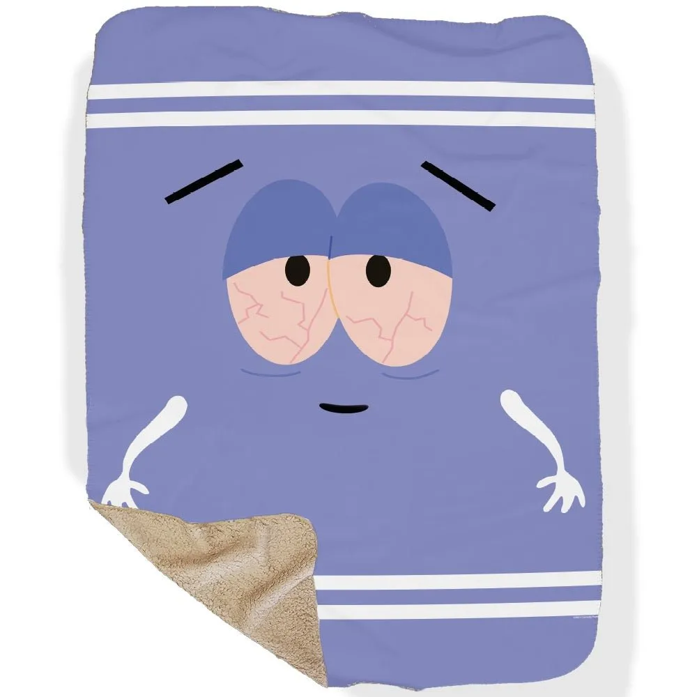 South Park Towelie Smoking Sherpa Blanket