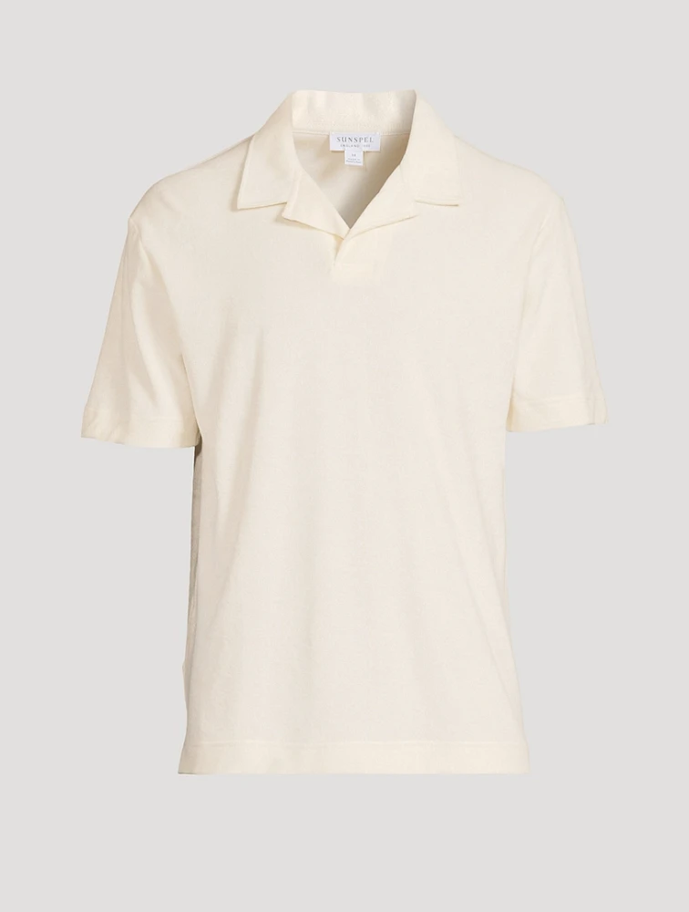 SUNSPEL Towelling Polo Shirt