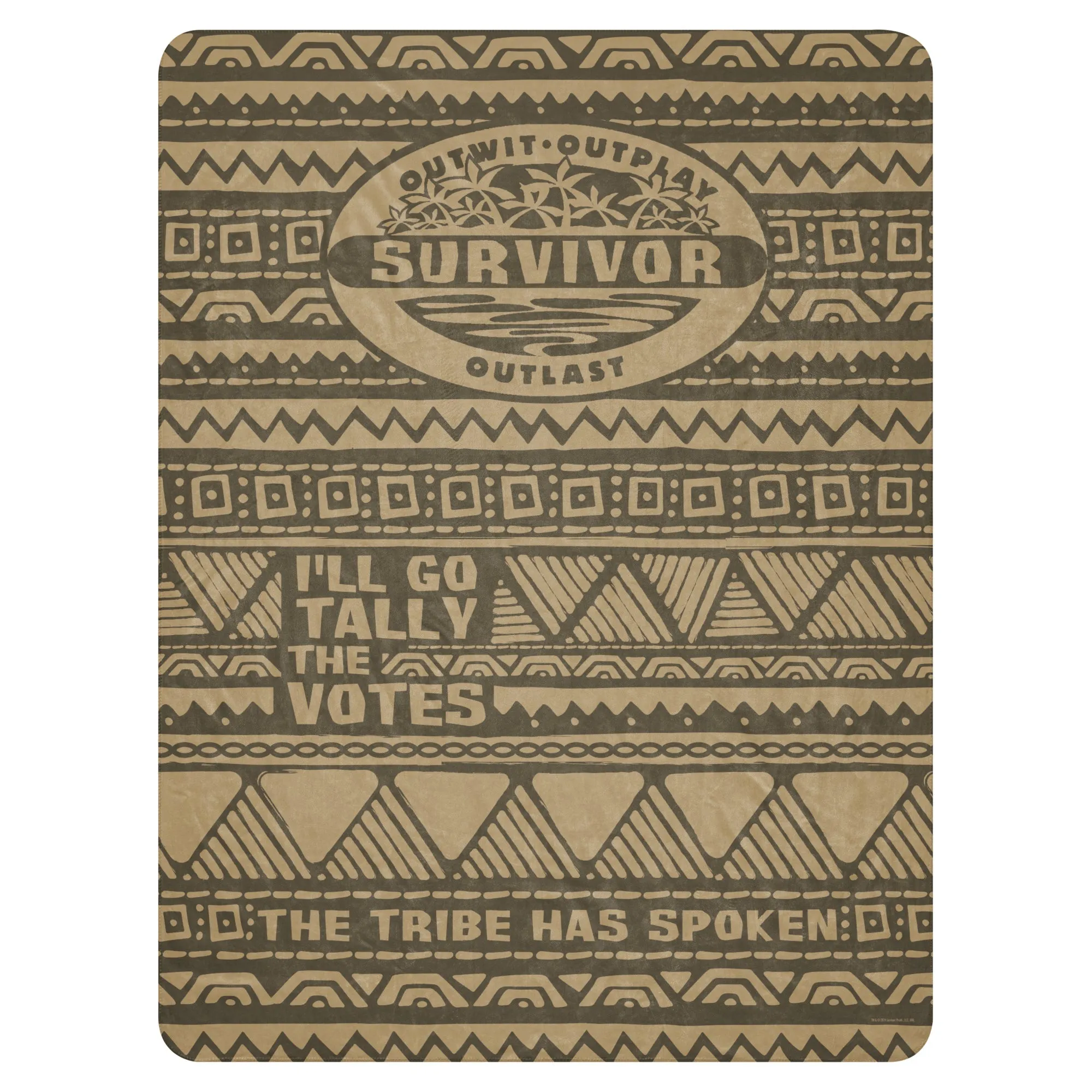 Survivor Castaway Quotes Sherpa Blanket