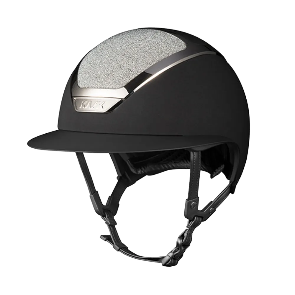 Swarovski Carpet Without Top Star Lady Chrome Riding Helmet by KASK