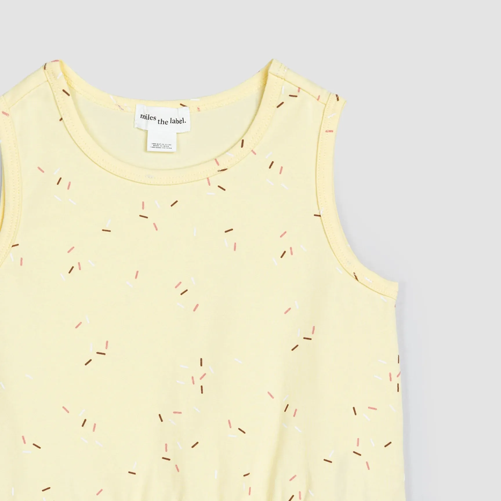 The Vanilla Sprinkles Sleeveless Top - BABY