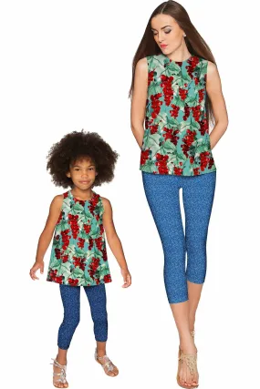 Toscana Emily Sleeveless Party Top - Mommy & Me