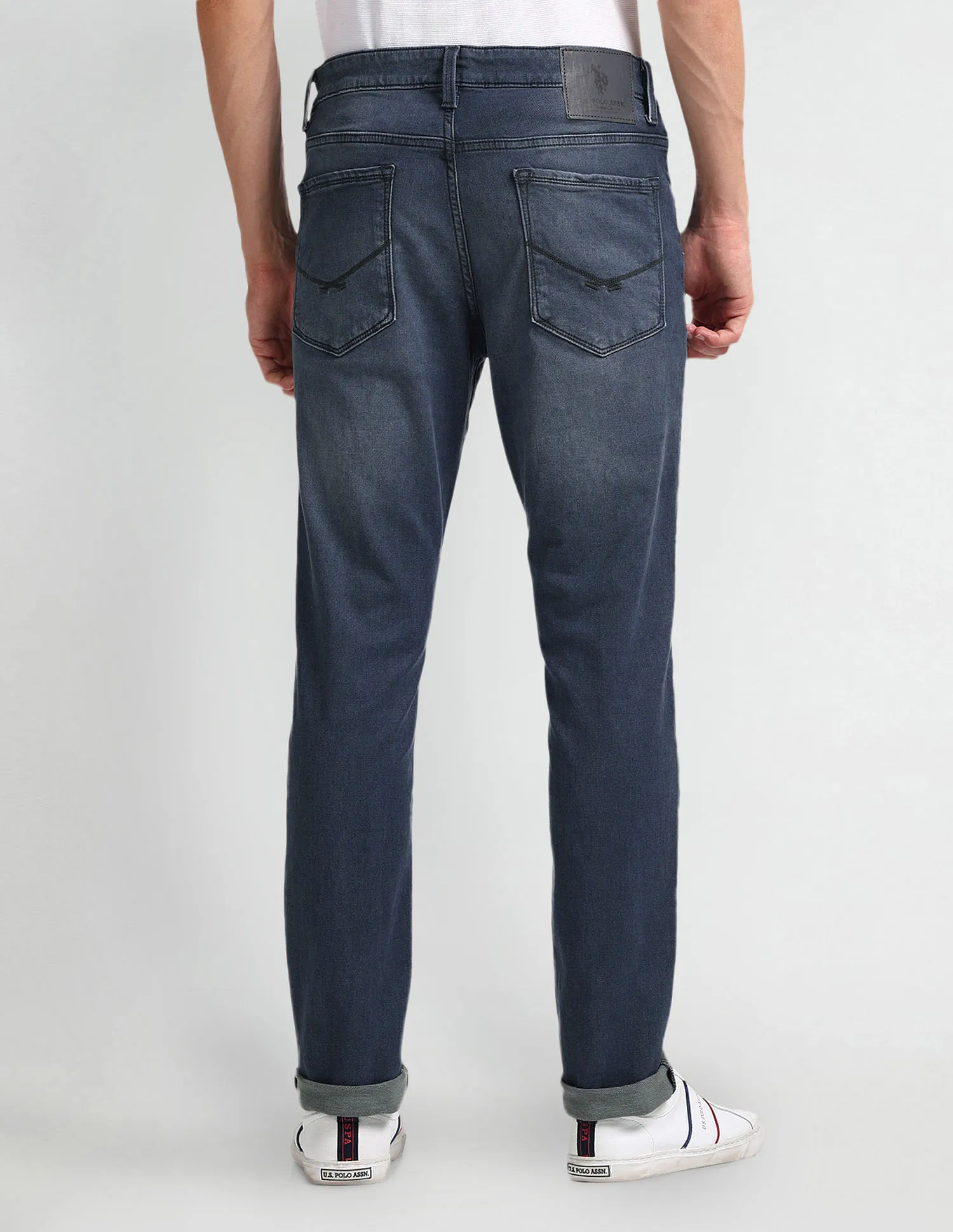 U.S. Polo Assn. Denim Co. Brandon Slim Tapered Fit Blue Jeans