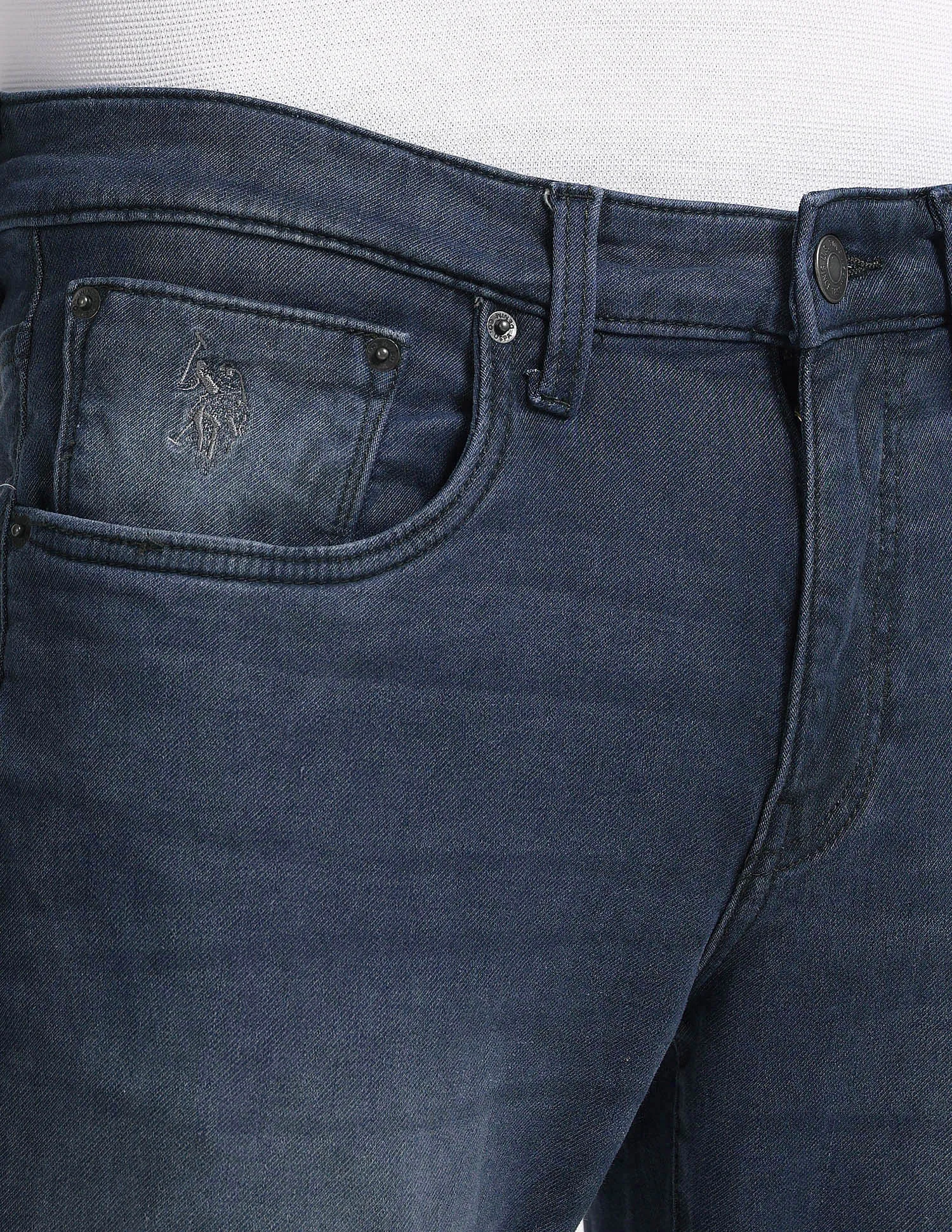 U.S. Polo Assn. Denim Co. Brandon Slim Tapered Fit Blue Jeans