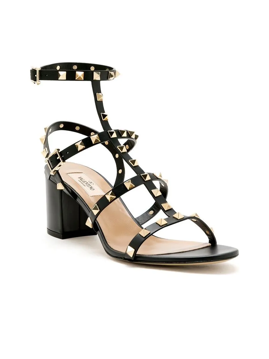 Valentino Garavani Rockstud Anklestrap Sandals