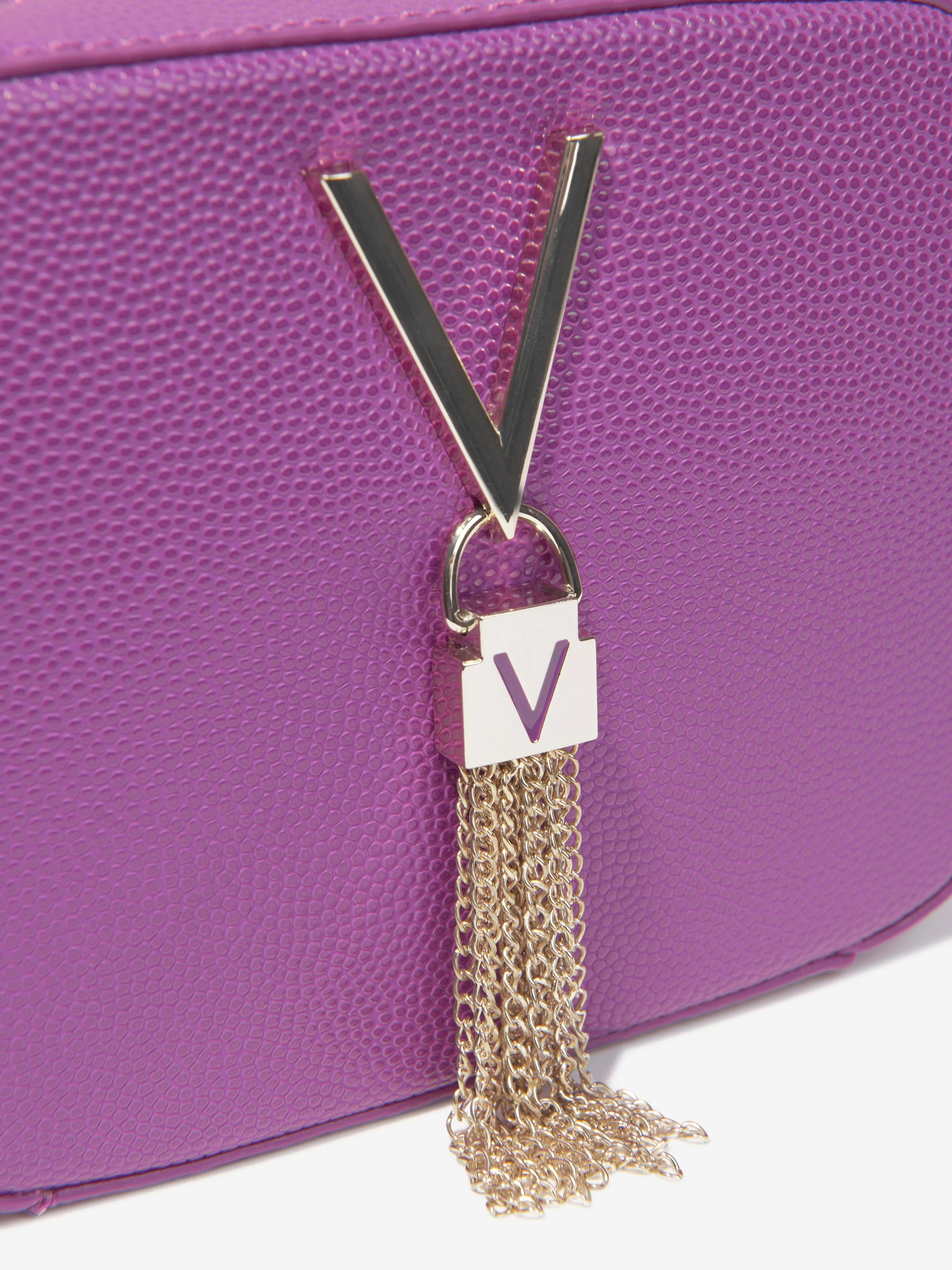 Valentino Girls Divina Crossbody Bag in Purple (W: 6cm)