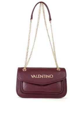 Valentino Mansion Chain Strap Shoulder Bag, Wine