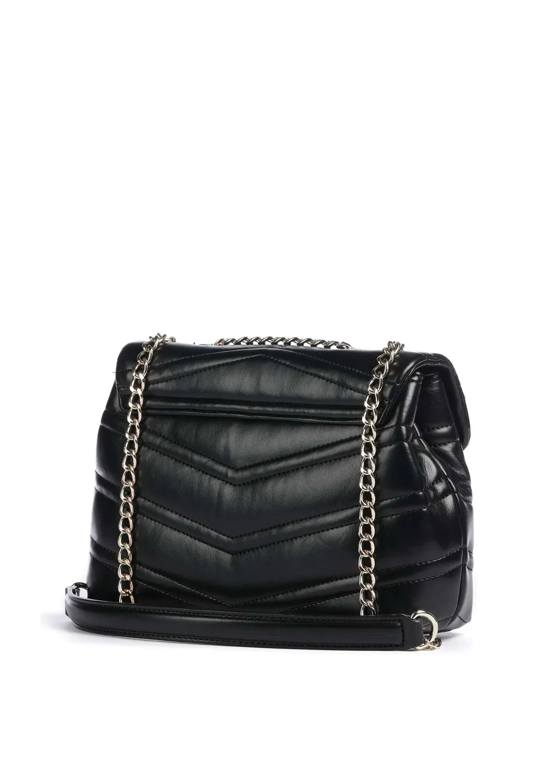 Valentino Privilege Tassel Detail Shoulder Bag, Black