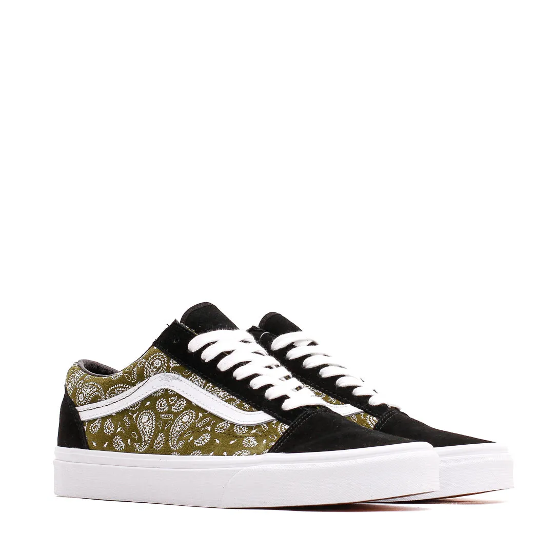 Vans Men Old Skool Paisley Suede Black Olive VN0A5JMIBKO