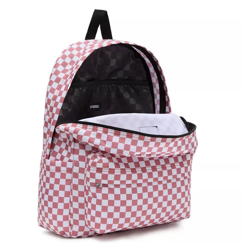 Vans Old Skool Check Backpack - Withered Rose