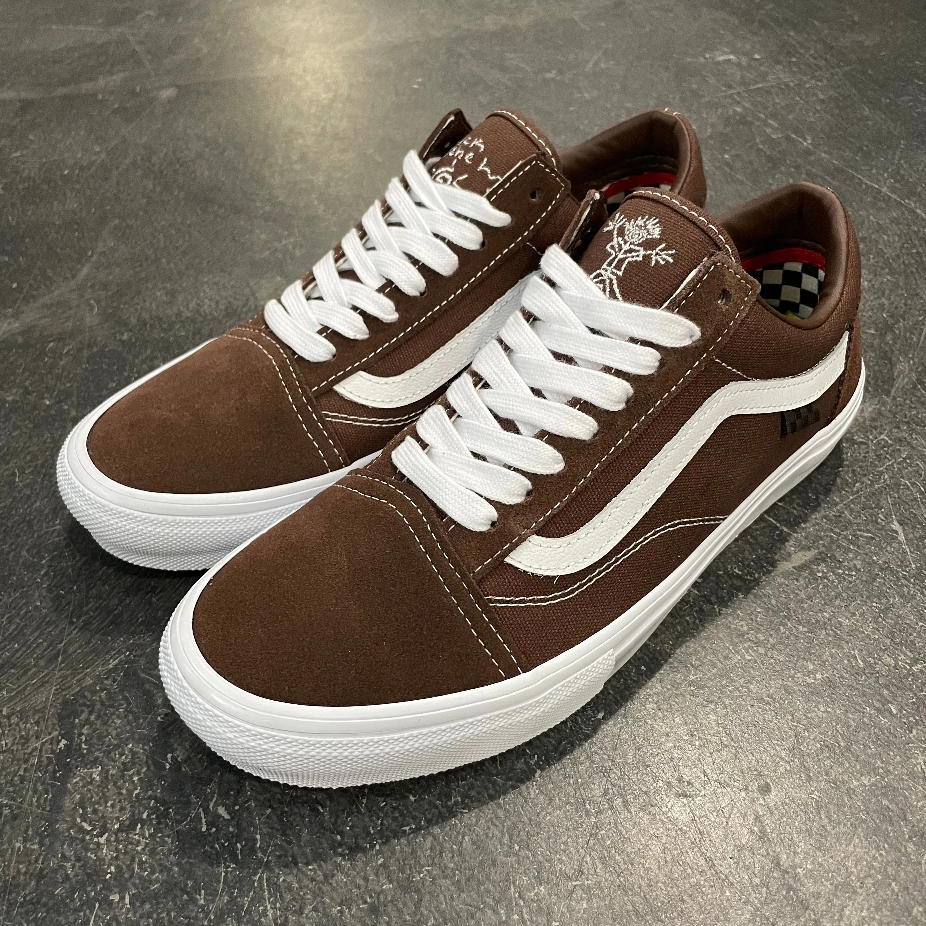 Vans Skate Old Skool Nick Michel Brown/White