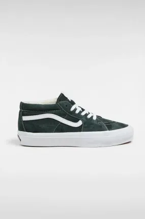 Vans suede trainers Premium Classics LX Sk8-Mid Reissue 83 green color VN000CQQPRM1