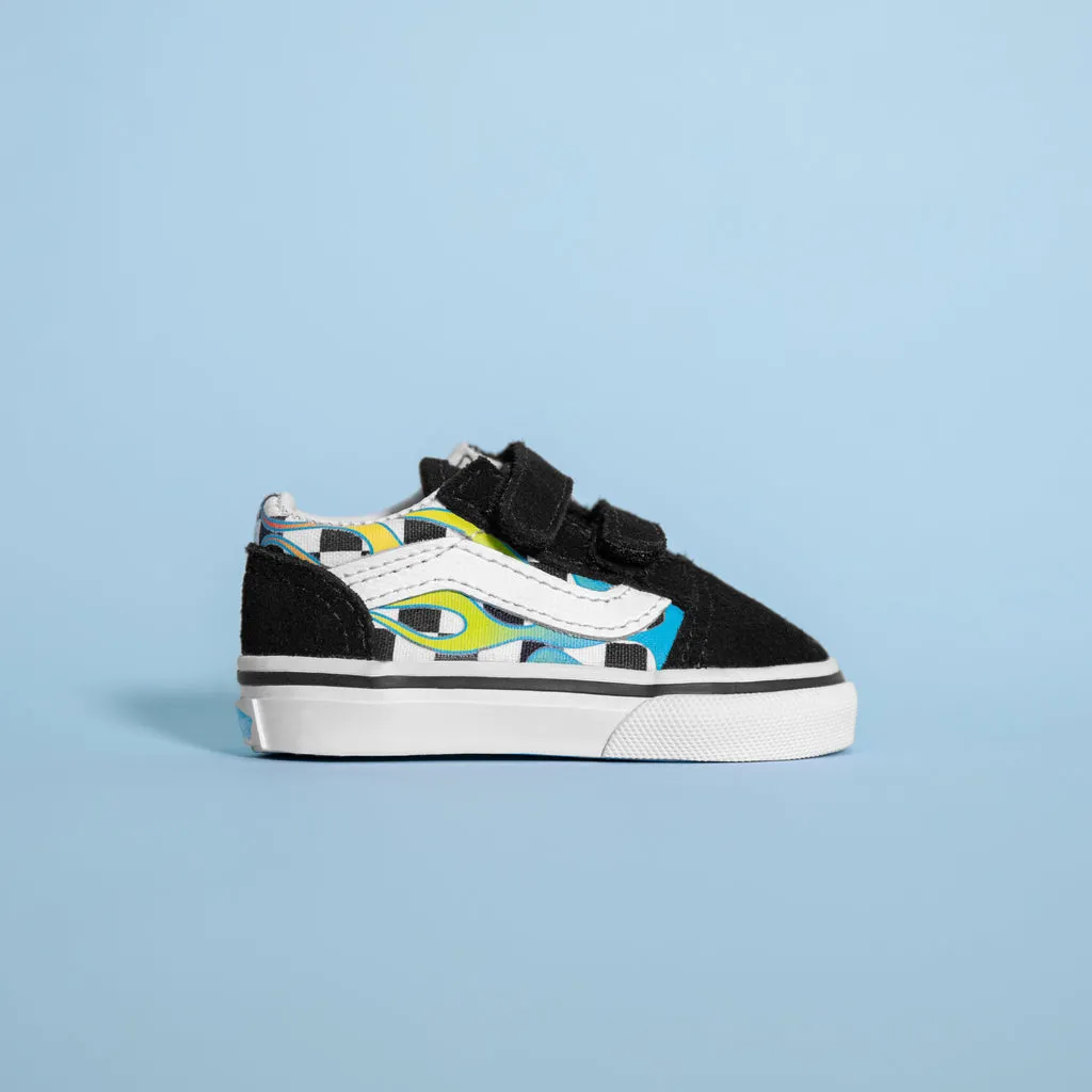 Vans     toddler old skool surf flame scuba