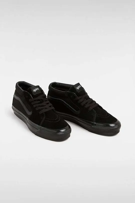 Vans trainers Premium Classics LX Sk8-Mid Reissue 83 black color VN000CQQBKA1