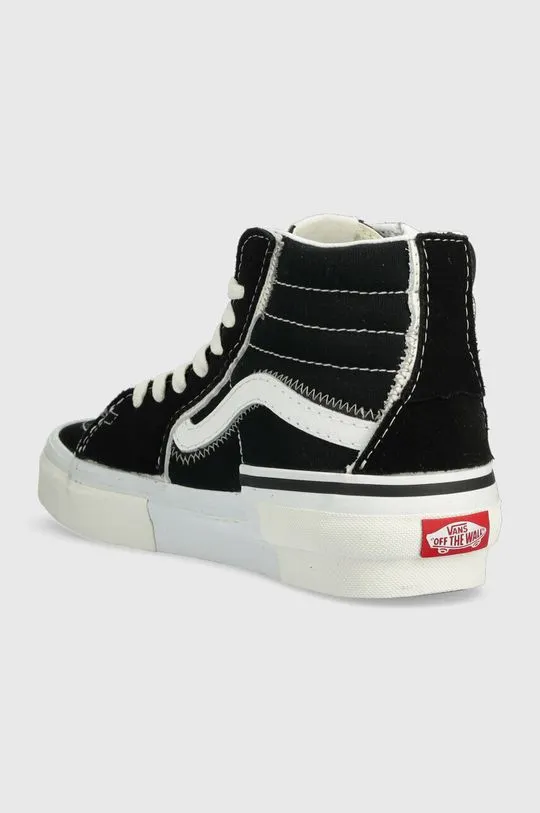 Vans trainers SK8-Hi Reconstruct black color VN0005UK6BT1