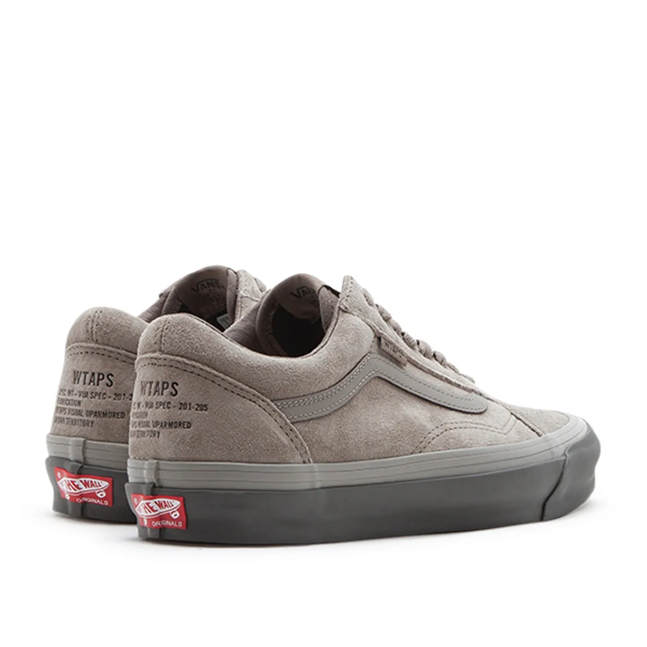 vans vault x wtaps ua og old skool lx (brown)