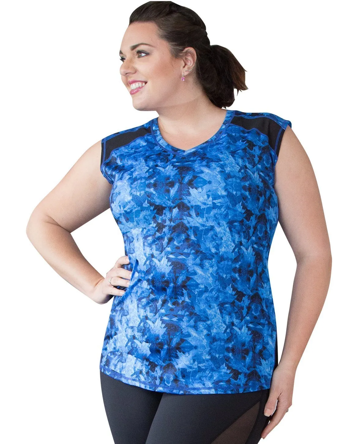 Verve Sleeveless Top - Blue