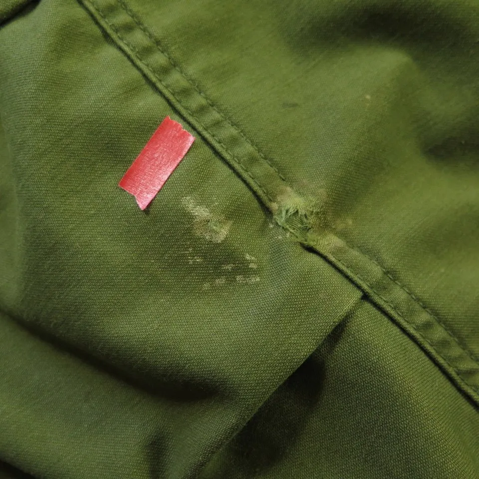 Vintage 70s Alpha M-65 Field Jacket S Short Military Vietnam Era