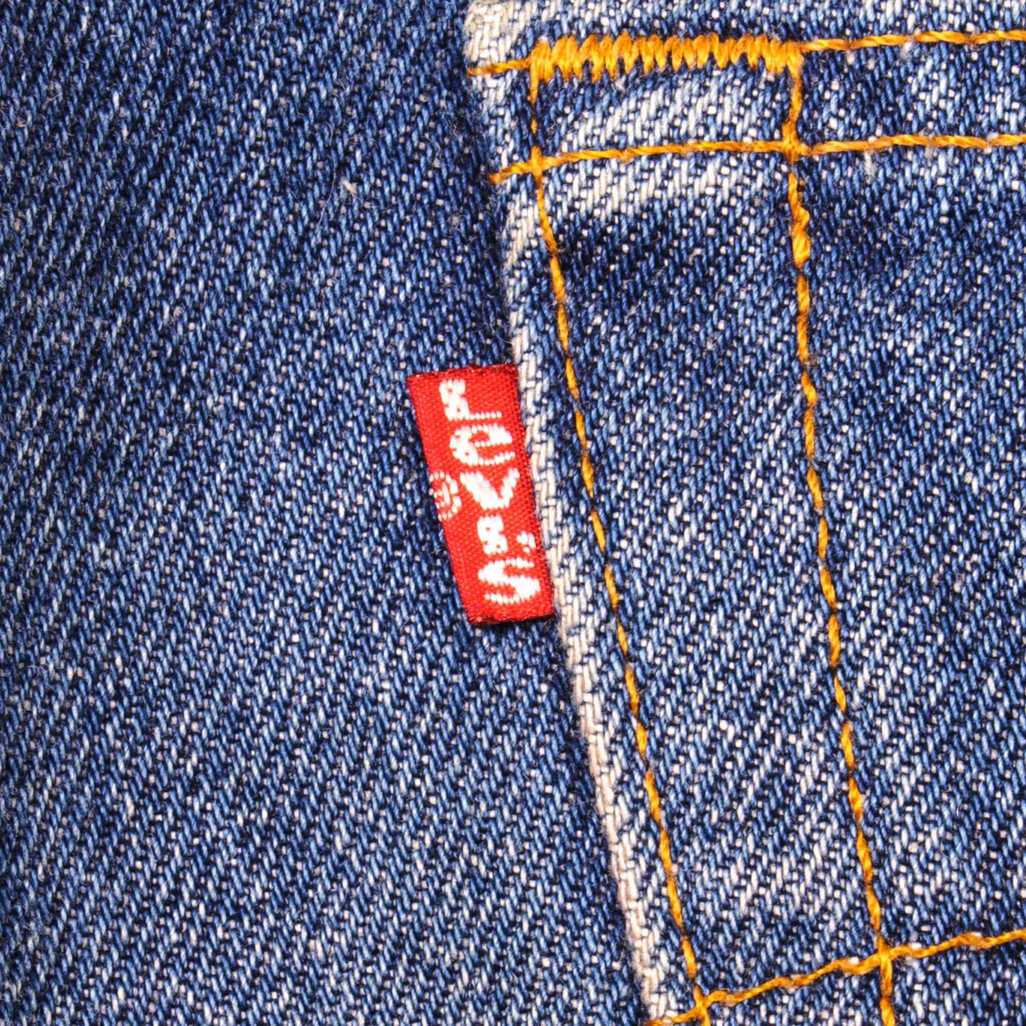 VINTAGE LEVIS 501 JEANS INDIGO 1988-1993 SIZE W30 L29 MADE IN USA