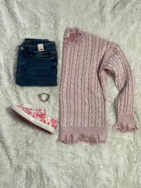 Vintage Mauve Sweater