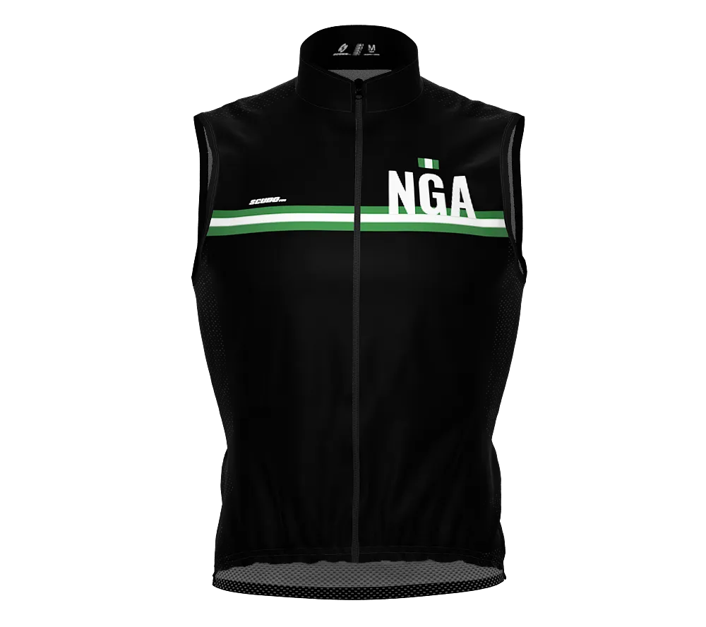 Wind Breaker Cycling Running Sports Vest Nigeria Country Code for Men And Women