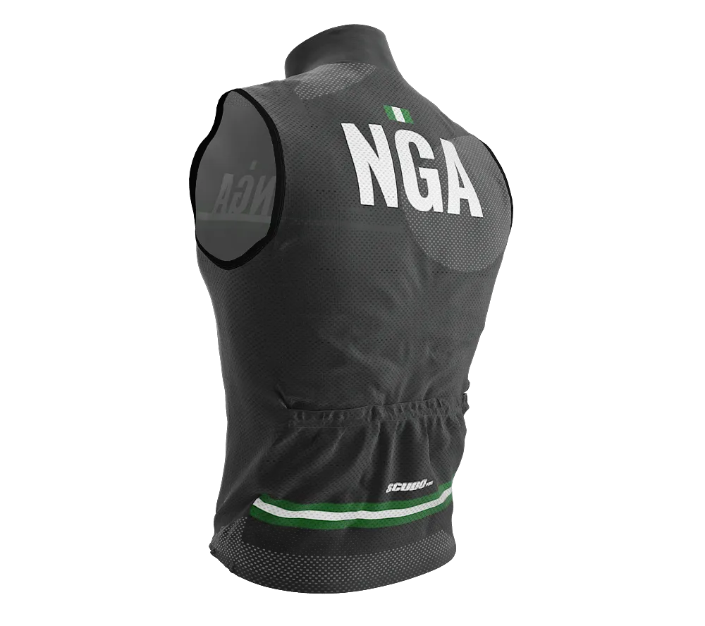 Wind Breaker Cycling Running Sports Vest Nigeria Country Code for Men And Women