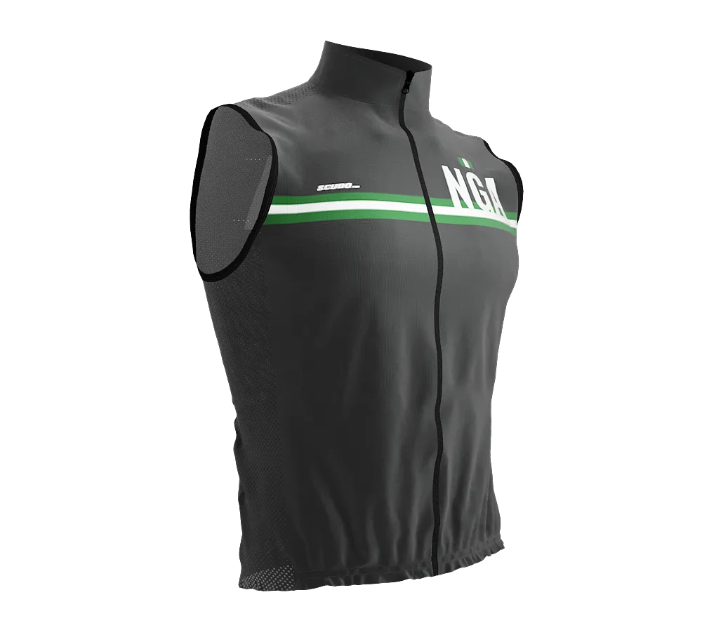 Wind Breaker Cycling Running Sports Vest Nigeria Country Code for Men And Women