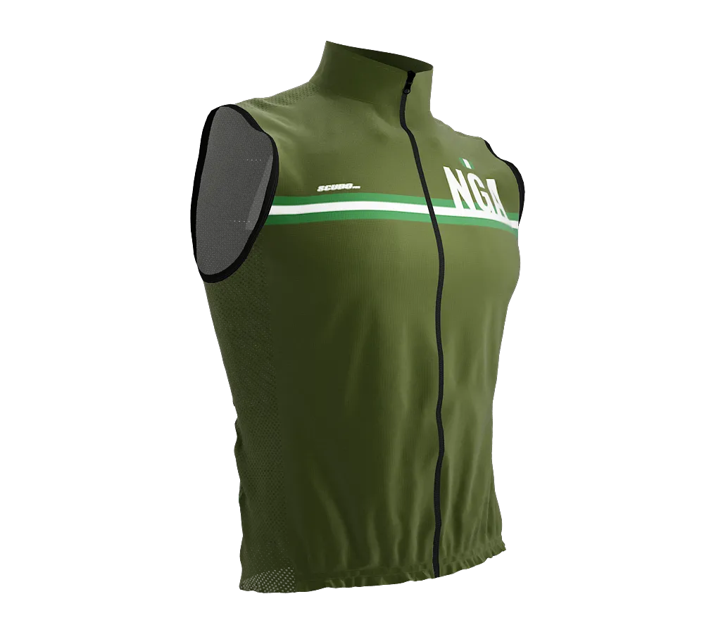 Wind Breaker Cycling Running Sports Vest Nigeria Country Code for Men And Women