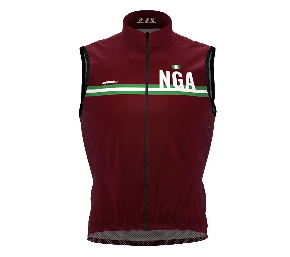 Wind Breaker Cycling Running Sports Vest Nigeria Country Code for Men And Women