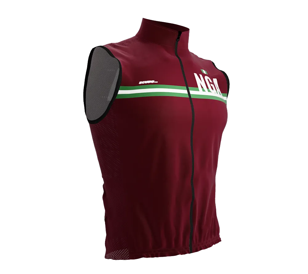 Wind Breaker Cycling Running Sports Vest Nigeria Country Code for Men And Women