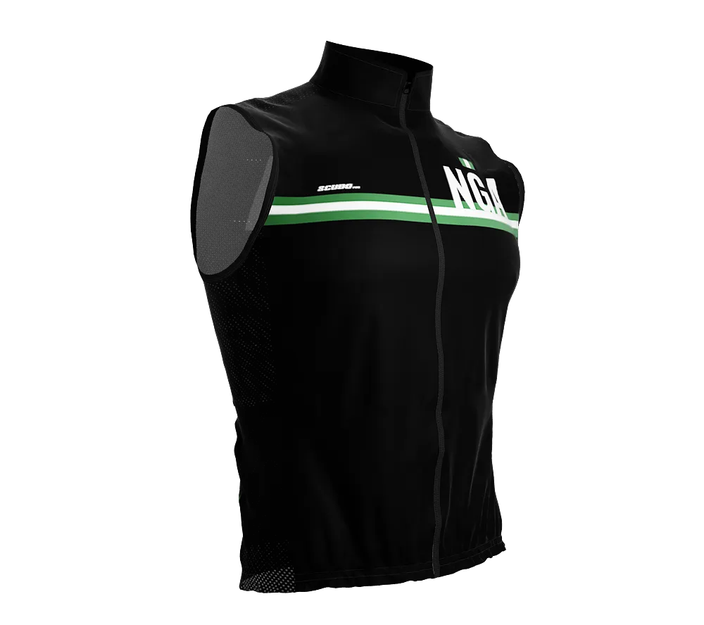 Wind Breaker Cycling Running Sports Vest Nigeria Country Code for Men And Women