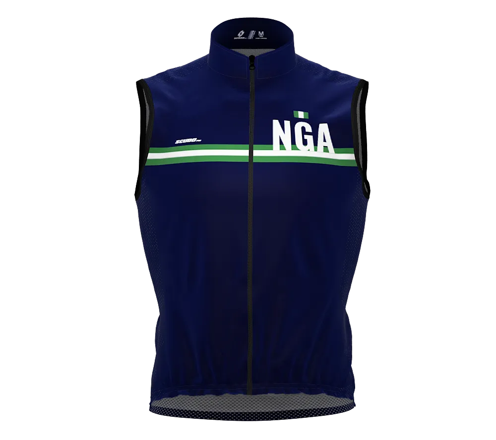 Wind Breaker Cycling Running Sports Vest Nigeria Country Code for Men And Women